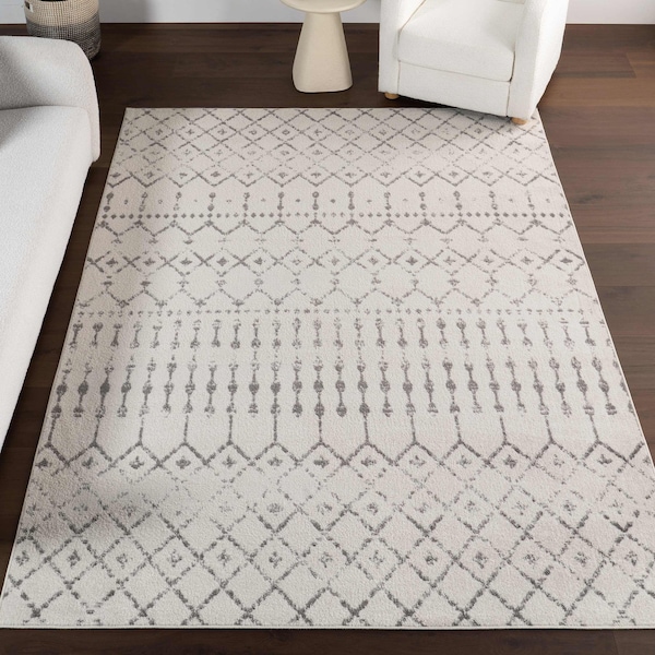 Nuloom Moroccan Blythe Area Rug 5ft RZBD16A-S505 - main
